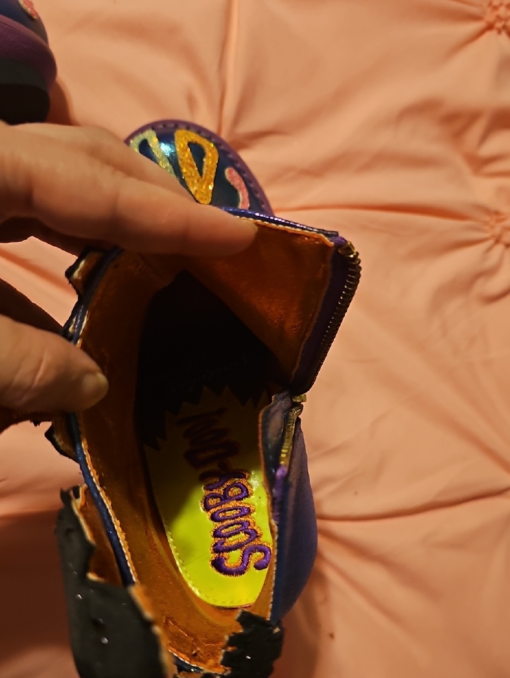 Irregular Choice Scooby Doo Booties 7.5 - Picture 3 of 3